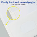 Avery Letter Pocket Folder, White, 8 1/2" Width x 11" Length, 25 / Box, AVE47991
