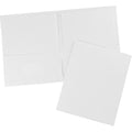Avery Letter Pocket Folder, White, 8 1/2" Width x 11" Length, 25 / Box, AVE47991