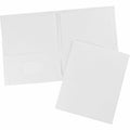 Avery Letter Pocket Folder, White, 8 1/2" Width x 11" Length, 25 / Box, AVE47991