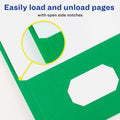 Avery Letter Pocket Folder, Assorted, 8 1/2" Width x 11" Length, 25 / Box, AVE47993