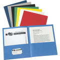 Avery Letter Pocket Folder, Assorted, 8 1/2" Width x 11" Length, 25 / Box, AVE47993