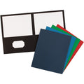 Avery Letter Pocket Folder, Assorted, 8 1/2" Width x 11" Length, 25 / Box, AVE47993