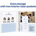 Avery Heavy-Duty Framed View 3-Ring Binder, White, 8 1/2" Width x 11" Length, AVE68052