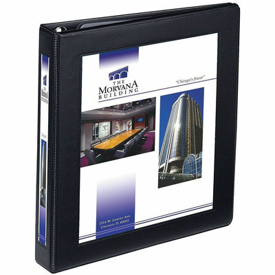 Avery Heavy-Duty Framed View 3-Ring Binder, Black, 8 1/2" Width x 11" Length, 12EA/CT — view 1