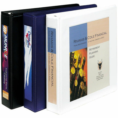 Avery Heavy-Duty Framed View 3-Ring Binder, White, 8 1/2" Width x 11" Length, AVE68060