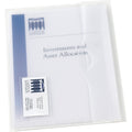 Avery The Mighty Badge by Letter File Wallet, Clear, 8 1/2" Width x 11" Length, 12 / Box, AVE72278