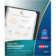Avery® Page Size Sheet Protectors, 1 Box