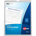 Avery Vinyl File Pocket, Clear, 9" Width x 12" Length, 10 / Pack, AVE74804