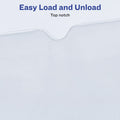 Avery Vinyl File Pocket, Clear, 9" Width x 12" Length, 10 / Pack, AVE74804