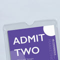 Avery Vinyl File Pocket, Transparent, 4" Width x 6" Length, 10 / Pack, AVE74806