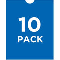 Avery Vinyl File Pocket, Transparent, 4" Width x 6" Length, 10 / Pack, AVE74806