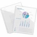 Avery Letter Vinyl File Pocket, Clear, 8 1/2" Width x 11" Length, 5 / Pack, AVE75243