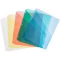 Avery Durable Letter Vinyl File Pocket, Assorted, 8 1/2" Width x 11" Length, 5 / Pack, AVE75254
