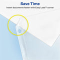 Avery Heavyweight Sheet Protectors -Acid-free, Diamond Clear, 8 1/2" Width x 11" Length, 1 Pack, AVE75304
