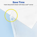 Avery Heavyweight Sheet Protectors -Acid-free, Diamond Clear, 8 1/2" Width x 11" Length, 1 Pack, AVE75304