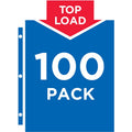 Avery Standard Weight Sheet Protectors, Clear, 8 1/2" Width x 11" Length, 1 Box, AVE75536