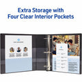 Avery Heavy-Duty View Binders with One Touch EZD Rings, White, 8 1/2" Width x 11" Length, AVE79193
