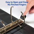 Avery Heavy-Duty View Binders with One Touch EZD Rings, White, 8 1/2" Width x 11" Length, AVE79193