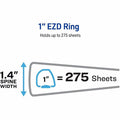 Avery Heavy-Duty View Binder, White, 8 1/2" Width x 11" Length, AVE79199