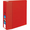 Avery Heavy-Duty Binders with Locking One Touch EZD Rings & Thumb Notch, Red, 8 1/2" Width x 11" Length, AVE79586