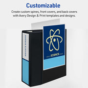 Avery® Heavy-Duty View Binders with One Touch EZD Rings, 1 Each