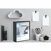 Avery® Heavy Duty View Binder 3" , One Touch™ Locking D Rings, Black, 1 Each
