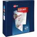 Avery Heavy-Duty View Binders with One Touch EZD Rings, Navy Blue, 8 1/2" Width x 11" Length, AVE79804