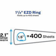 Avery® Heavy-Duty View 3 Ring Binder, 1 Each