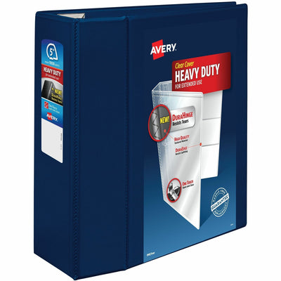 Avery Heavy-Duty View Binders with One Touch EZD Rings, Navy Blue, 8 1/2" Width x 11" Length, 2EA/CT — view 1