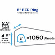 Avery® Heavy-Duty View Binders with One Touch EZD Rings, 1 Each