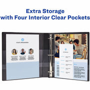 Avery® Heavy-duty Binder - One-Touch Rings - DuraHinge, 1 Each