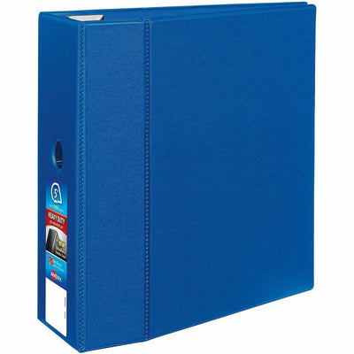 Avery Heavy-Duty Binders with Locking One Touch EZD Rings & Thumb Notch, Blue, 8 1/2" Width x 11" Length, 2EA/CT — view 1