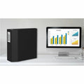 Avery Heavy Duty Binder 4", One Touch™ Locking D Rings, Black, 8 1/2" Width x 11" Length, AVE79994