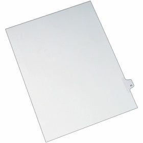 Avery Alllstate Style Individual Legal Dividers, White, 8.50" Width x 11" Length, 1 Pack, AVE82219
