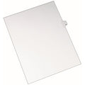 Avery Alllstate Style Individual Legal Dividers, White, 8.50" Width x 11" Length, 1 Pack, AVE82283
