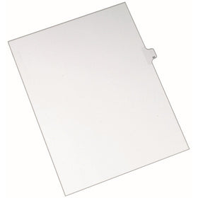 Avery Alllstate Style Individual Legal Dividers, White, 8.50" Width x 11" Length, 1 Pack, AVE82283