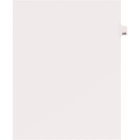 Avery Side Tab Individual Legal Dividers, White, 8.50" Width x 11" Length, 1 Pack, AVE82471