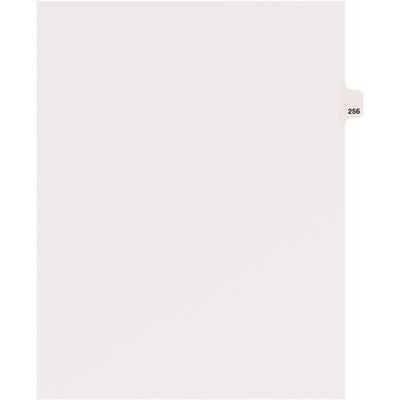 Avery Side Tab Individual Legal Dividers, White, 8.50" Width x 11" Length, 1 Pack, AVE82472