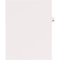 Avery Side Tab Individual Legal Dividers, White, 8.50" Width x 11" Length, 1 Pack, AVE82474