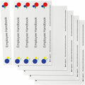 Avery Binder Spine Inserts, 1-1/2 Inch Binders, 25 Inserts (89105), Bright White, 1 1/2" Length, 25 / Pack, AVE89105
