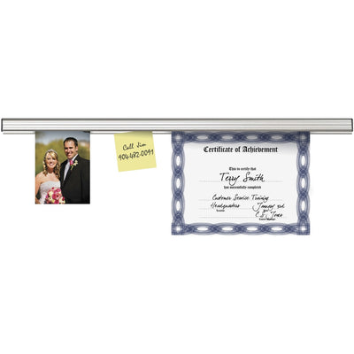 Advantus Grip-A-Strip Mounting Rail - Satin, /BX 6BX/CT — view 1