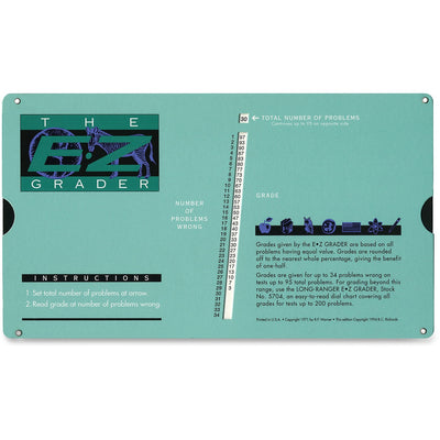 Advantus E-Z Grader Chart, 25EA/CT — view 1