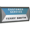 Advantus People Pointer Wall Sign, Black, AVT75390