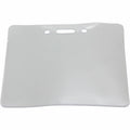 Baumgartens SICURIX Badge Holder, Clear, 50 / Pack, BAU47810