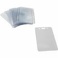 Baumgartens SICURIX Badge Holder, Clear, 50 / Pack, BAU47820