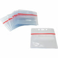 Baumgartens SICURIX Badge Holder, Clear, 50 / Pack, BAU47830