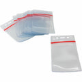 Baumgartens SICURIX Badge Holder, Clear, 50 / Pack, BAU47840