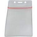 Baumgartens SICURIX Badge Holder, Clear, 50 / Pack, BAU47840