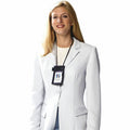 Baumgartens SICURIX ID Neck Pouch Badge Holder Vertical Adjustable Cord Black (55120), BAU55120