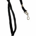 Baumgartens SICURIX Shoelace-style Flat Hook Lanyard, Black, 100 / Box, BAU65619